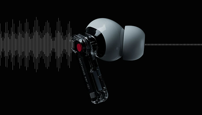 Nothing Ear (2) — беспроводные наушники True Wireless.